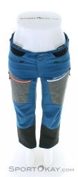 Ortovox Pordoi Mujer Pantalón de ski de travesía, Ortovox, Azul, , Mujer, 0016-10895, 5637906185, 4251422576277, N3-03.jpg