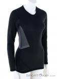 Löffler Shirt L/S Transtex Warm Hybrid Mujer Camiseta funcional, Löffler, Negro, , Mujer, 0008-10985, 5637907330, 9006063815552, N1-01.jpg