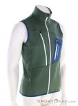 Ortovox Fleece Grid Vest Mens Touring Vest, , Green, , Male, 0016-11067, 5637907391, , N1-01.jpg