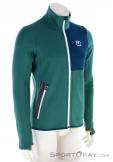 Ortovox Fleece Jacket Mens Sweater, Ortovox, Green, , Male, 0016-11316, 5637907472, 4251422583480, N1-01.jpg