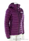 The North Face Summit Down Hoodie Womens Ski Touring Jacket, The North Face, Lila, , Mujer, 0205-10529, 5637907774, 195438214492, N1-01.jpg