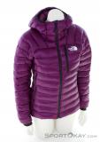 The North Face Summit Down Hoodie Womens Ski Touring Jacket, The North Face, Fialová, , Ženy, 0205-10529, 5637907774, 195438214492, N2-02.jpg
