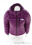 The North Face Summit Down Hoodie Womens Ski Touring Jacket, The North Face, Fialová, , Ženy, 0205-10529, 5637907774, 195438214492, N3-03.jpg