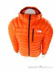 The North Face Summit Down Hoodie Mens Ski Touring Jacket, The North Face, Orange, , Male, 0205-10536, 5637908144, 195438213655, N3-03.jpg
