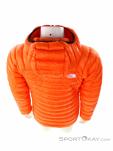 The North Face Summit Down Hoodie Mens Ski Touring Jacket, The North Face, Orange, , Male, 0205-10536, 5637908144, 195438213655, N3-13.jpg