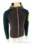 Ortovox Fleece Plus Classic Knit Hoody Mens Fleece Jacket, , Green, , Female, 0016-11321, 5637908193, , N2-02.jpg