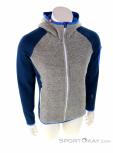 Ortovox Fleece Plus Classic Knit Hoody Mens Fleece Jacket, Ortovox, Bleu, , Femmes, 0016-11321, 5637908207, 4251422577465, N2-02.jpg