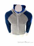 Ortovox Fleece Plus Classic Knit Hoody Mens Fleece Jacket, , Blue, , Female, 0016-11321, 5637908207, , N3-03.jpg