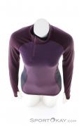 Mons Royale Olympus Half Zip Women Functional Shirt, Mons Royale, Purple, , Female, 0309-10160, 5637909032, 9420057488056, N3-03.jpg