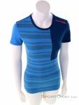 Ortovox 185 Rock'n'Wool Sleeve Mujer Camiseta funcional, Ortovox, Azul, , Mujer, 0016-11330, 5637909084, 4251422585705, N2-02.jpg