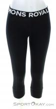 Mons Royale Cascade Merino 3/4 Legging Women Functional Pants, Mons Royale, Black, , Female, 0309-10164, 5637909101, 9420057482214, N2-02.jpg