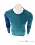Ortovox 185 Rock'N'Wool LS Mens Functional Shirt, , Green, , Male, 0016-11337, 5637909275, , N3-03.jpg