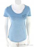 Ortovox 150 Cool Logo TS Femmes T-shirt, Ortovox, Bleu, , Femmes, 0016-11263, 5637909279, 4251422568432, N2-02.jpg