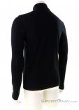 Mons Royale Cascade Merino 1/4 Zip Hommes T-shirt fonctionnel, , Noir, , Hommes, 0309-10176, 5637909382, , N1-11.jpg