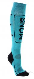 Mons Royale Mons Tech Cushion Womens Socks, Mons Royale, Turquoise, , Femmes, 0309-10191, 5637909627, 9420057486021, N1-01.jpg