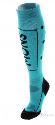 Mons Royale Mons Tech Cushion Womens Socks, Mons Royale, Turquoise, , Female, 0309-10191, 5637909627, 9420057486021, N2-07.jpg