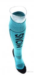Mons Royale Mons Tech Cushion Womens Socks, , Turquoise, , Female, 0309-10191, 5637909627, , N3-03.jpg
