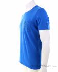 Ortovox 185 Merino Way To Powder TS Hommes T-shirt, Ortovox, Bleu, , Hommes, 0016-11345, 5637909775, 4251422584180, N1-06.jpg