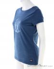 Super Natural Blooming Boots Womens T-Shirt, , Bleu foncé, , Femmes, 0208-10148, 5637910179, , N1-06.jpg