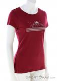 Super Natural Color Up Damen T-Shirt, Super Natural, Rot, , Damen, 0208-10149, 5637910203, 7630276843822, N1-01.jpg