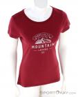 Super Natural Mountain Lover Women T-Shirt, Super Natural, Red, , Female, 0208-10150, 5637910230, 7630276844775, N2-02.jpg