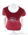 Super Natural Mountain Lover Women T-Shirt, Super Natural, Red, , Female, 0208-10150, 5637910230, 7630276844775, N3-03.jpg