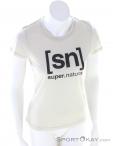Super Natural Essential I.D Tee Womens T-Shirt, , Beige, , Female, 0208-10151, 5637910293, , N2-02.jpg