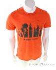 Super Natural Wild and Free Mens T-Shirt, Super Natural, Orange, , Hommes, 0208-10155, 5637910472, 7630276841828, N2-02.jpg