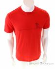 Super Natural Cross Country Tee Mens T-Shirt, Super Natural, Red, , Male, 0208-10156, 5637910497, 7630276843525, N2-02.jpg