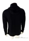 Super Natural Alpine Hooded Mens Sweater, Super Natural, Black, , Male, 0208-10160, 5637910695, 6941454889459, N2-12.jpg