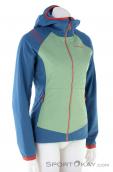 La Sportiva Kobik Hoody Women Ski Touring Jacket, La Sportiva, Turquoise, , Female, 0024-10855, 5637910994, 8020647979523, N1-01.jpg