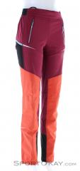 La Sportiva Ikarus Women Ski Touring Pants, La Sportiva, Red, , Female, 0024-10858, 5637911062, 8020647971633, N1-01.jpg