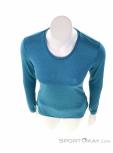 Salomon Agile L/S Tee Women Functional Shirt, Salomon, Blue, , Female, 0018-11549, 5637911315, 193128681043, N3-03.jpg