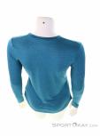 Salomon Agile L/S Tee Women Functional Shirt, Salomon, Blue, , Female, 0018-11549, 5637911315, 193128681043, N3-13.jpg