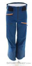 Ortovox 3l Deep Shell Mens Ski Touring Pants, , Blue, , Male, 0016-11348, 5637911858, , N2-02.jpg