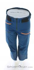 Ortovox 3l Deep Shell Mens Ski Touring Pants, , Blue, , Male, 0016-11348, 5637911858, , N3-03.jpg