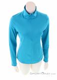 Salomon Outrack Half Zip Women Sweater, Salomon, Blue, , Female, 0018-11351, 5637911903, 193128697914, N2-02.jpg