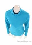 Salomon Outrack Half Zip Women Sweater, Salomon, Blue, , Female, 0018-11351, 5637911903, 193128697914, N3-03.jpg