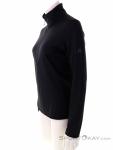 Salomon Outrack Half Zip Women Sweater, Salomon, Black, , Female, 0018-11351, 5637911909, 193128347321, N1-06.jpg