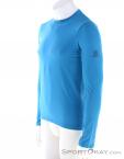 Salomon Agile L/S Tee Mens Functional Shirt, Salomon, Blue, , Male, 0018-11559, 5637912330, 193128691448, N1-06.jpg