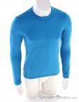 Salomon Agile L/S Tee Mens Functional Shirt, Salomon, Blue, , Male, 0018-11559, 5637912330, 193128691448, N2-02.jpg