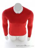 Salomon Agile L/S Tee Mens Functional Shirt, , Red, , Male, 0018-11559, 5637912335, , N3-03.jpg