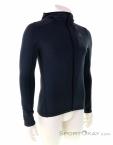 Salomon Outline FZ Hoodie Mens Sweater, , Black, , Male, 0018-11563, 5637912452, , N1-01.jpg