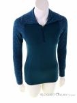Devold Duo Active Zip Neck Women Sweater, Devold, Turquoise, , Female, 0394-10005, 5637913045, 7028567458488, N2-02.jpg