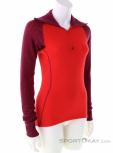 Devold Duo Active Zip Neck Women Sweater, Devold, Red, , Female, 0394-10005, 5637913050, 7028567382356, N1-01.jpg