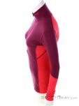 Devold Wool Mesh Half Zip Neck Womens Sweater, , Red, , Female, 0394-10009, 5637913094, , N2-07.jpg