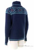 Devold Ona Woman Round Womens Sweater, Devold, Blue, , Female, 0394-10011, 5637913104, 7028567420751, N1-11.jpg