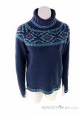 Devold Ona Woman Round Womens Sweater, Devold, Blue, , Female, 0394-10011, 5637913104, 7028567420751, N2-02.jpg