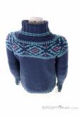 Devold Ona Woman Round Womens Sweater, , Blue, , Female, 0394-10011, 5637913104, , N3-13.jpg