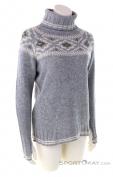 Devold Ona Woman Round Womens Sweater, Devold, Gris, , Femmes, 0394-10011, 5637913105, 7028567204115, N1-01.jpg